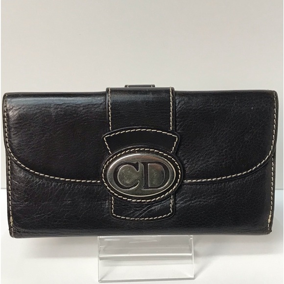 DIOR Signature Leather Continental Wallet 😍✨ - Picture 1 of 17